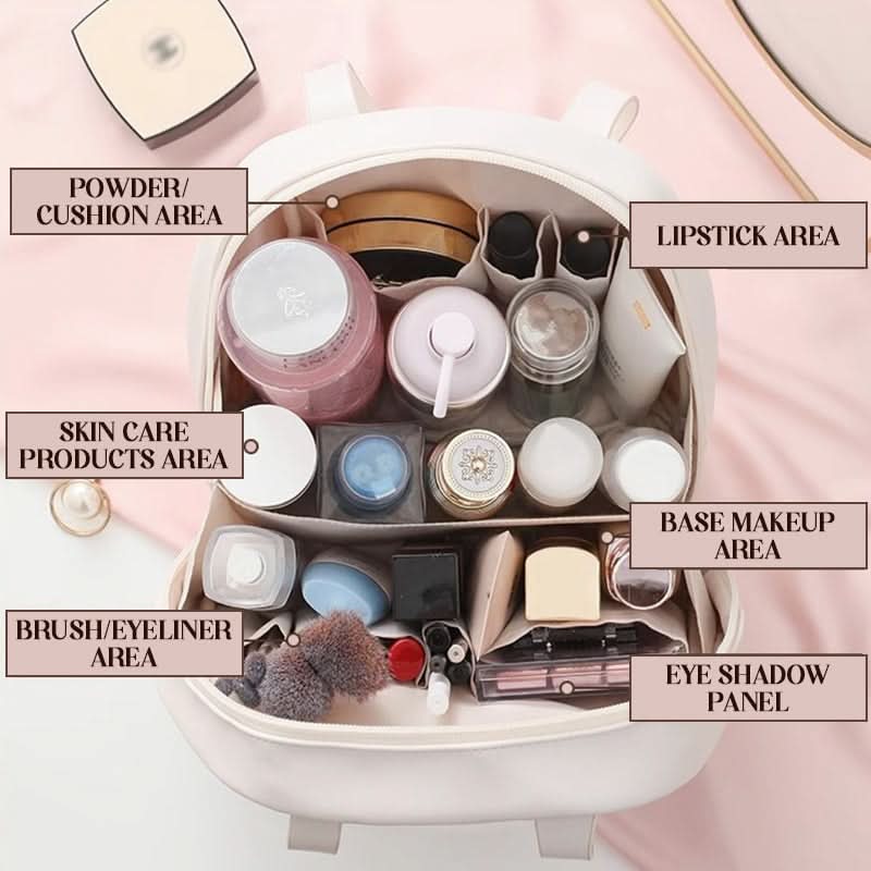 Votre maquillage toujours bien organisé et protégé