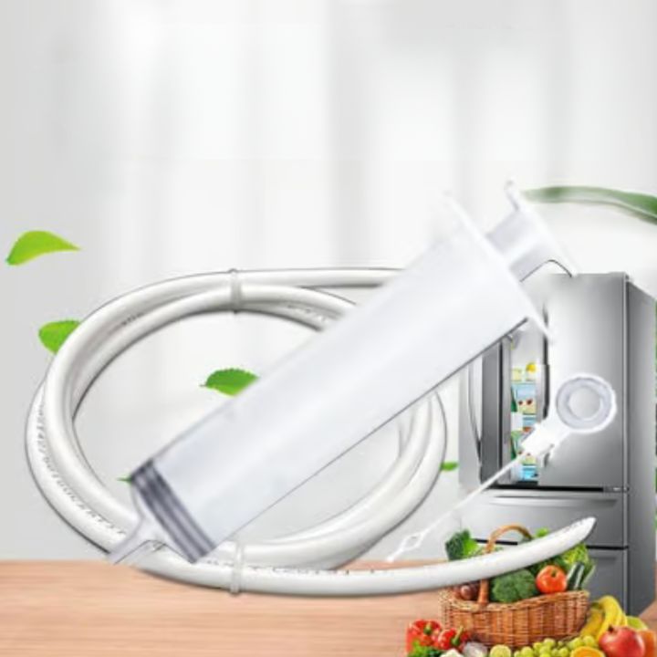 Kit de nettoyage réfrigérateur & évier | Brosse flexible & spray | Nettoyage en profondeur hygiénique