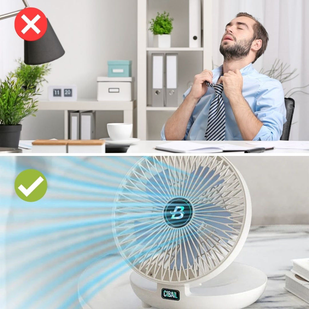 CoolBreeze™ Ventilateur de Table
