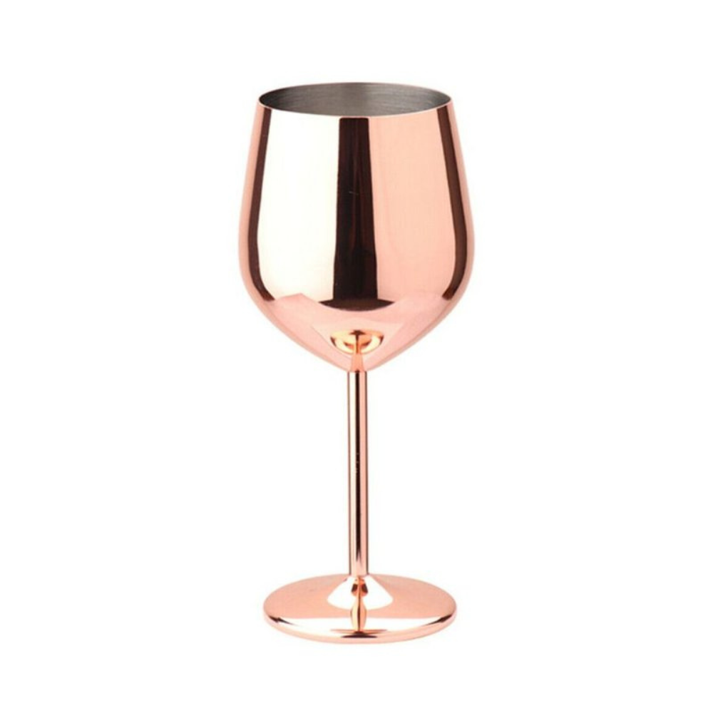 Verre à Vin en Acier Inoxydable Brillant