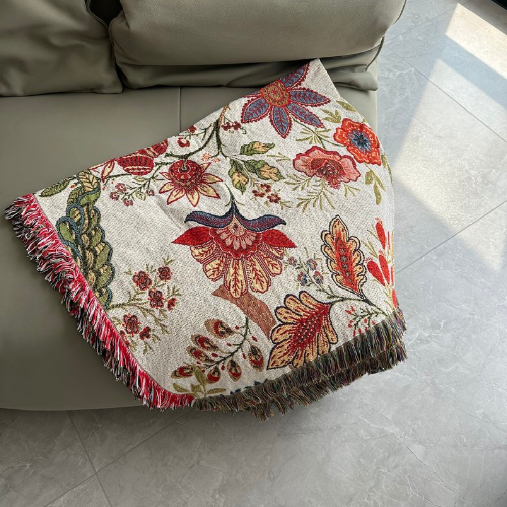 Couverture Florale Charme Campagnard