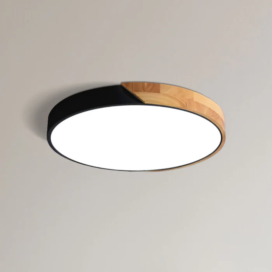Lampe de plafond LED élégante au style scandinave