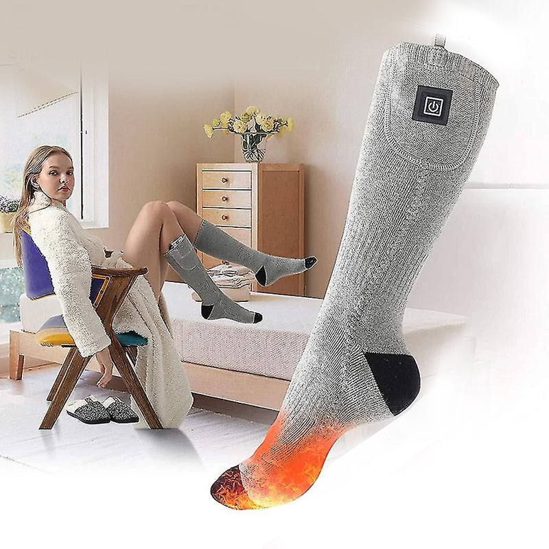Chaussettes Chauffantes HeatWave – Rechargeables, Chaleureuses et Confortables
