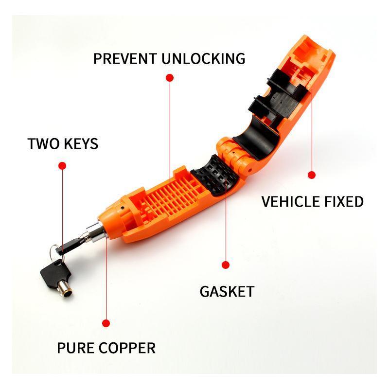 1+1 GRATUIT | CapsLock Antivol de Moto | Serrure de Guidon Efficace | Protection Antivol pour Scooters & Motos