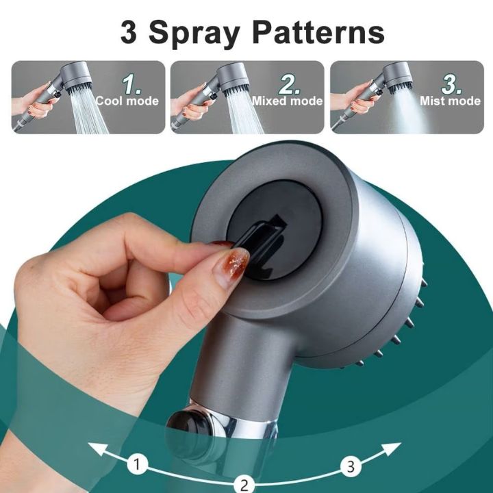 PowerDusch | Ensemble de douche à haute pression multifonctionnel