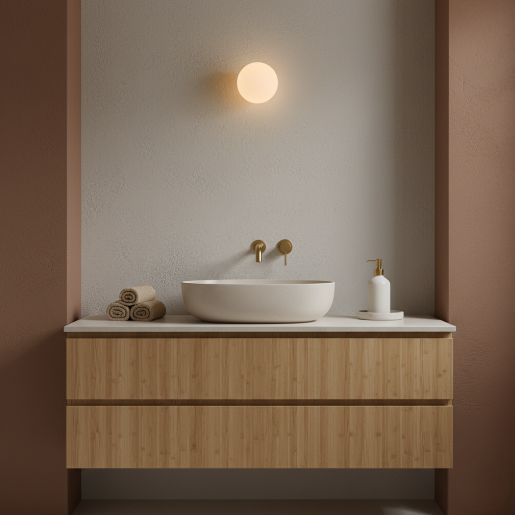 Applique Murale Solstice - Applique en Verre Givré Moderne pour Intérieurs Minimalistes