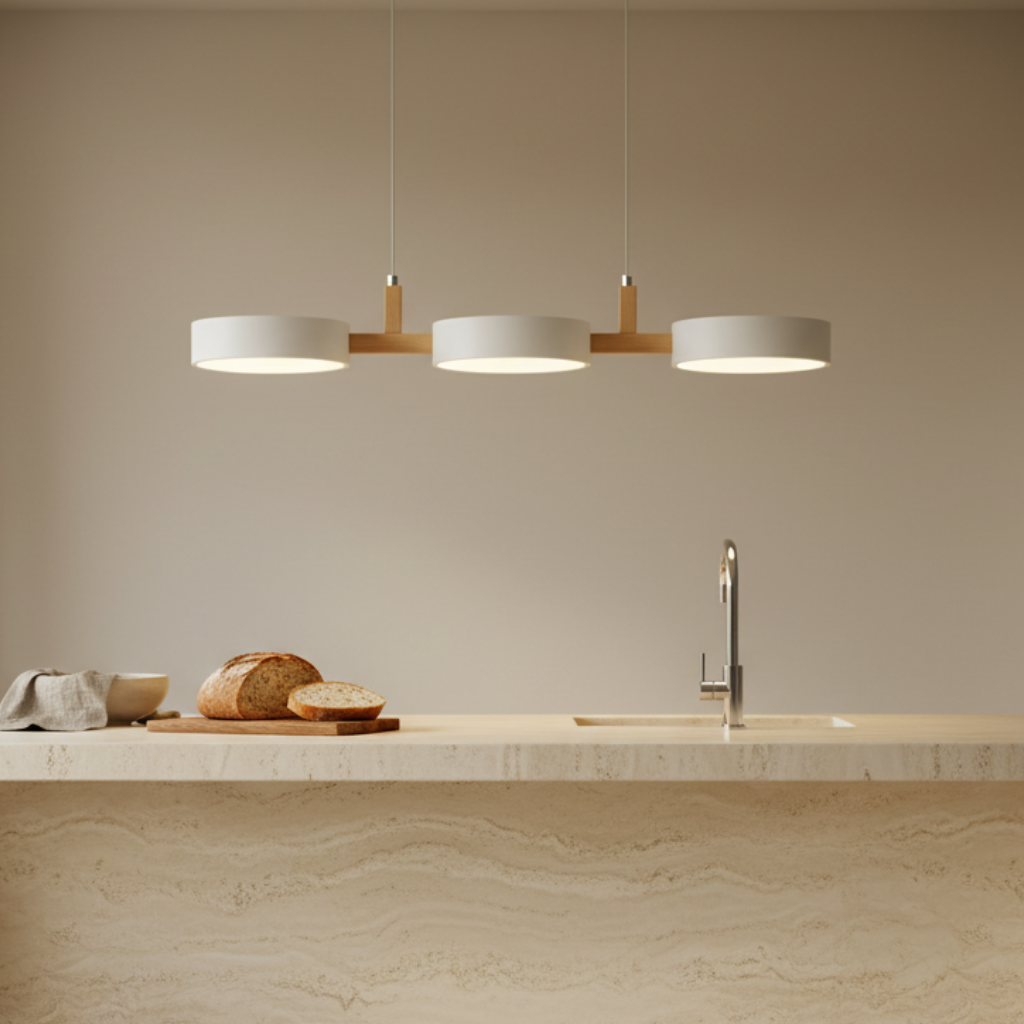 Lustre Nordique Moderne - Éclairage Suspendu Multi-Lumière pour Espaces de Salle à Manger et Cuisine