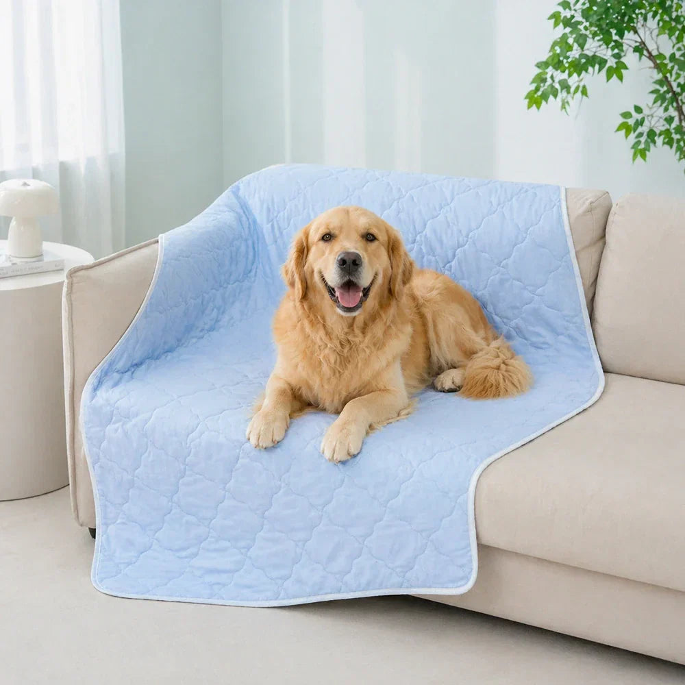 COOLFLOW – Couverture Rafraîchissante Double Face pour Chiens et Chats