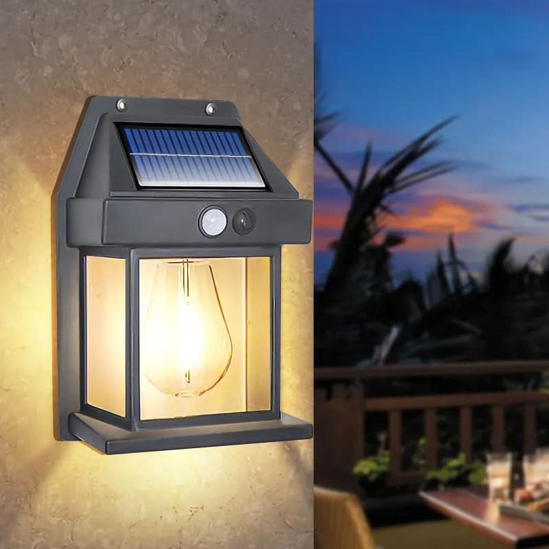 Lampe solaire pour jardin et extérieur