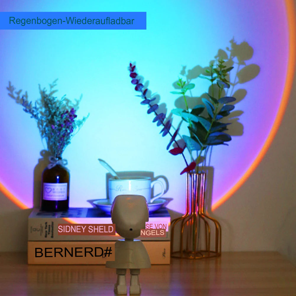 Lampe LED-Sunset – Projections de rêve pour des soirées agréables