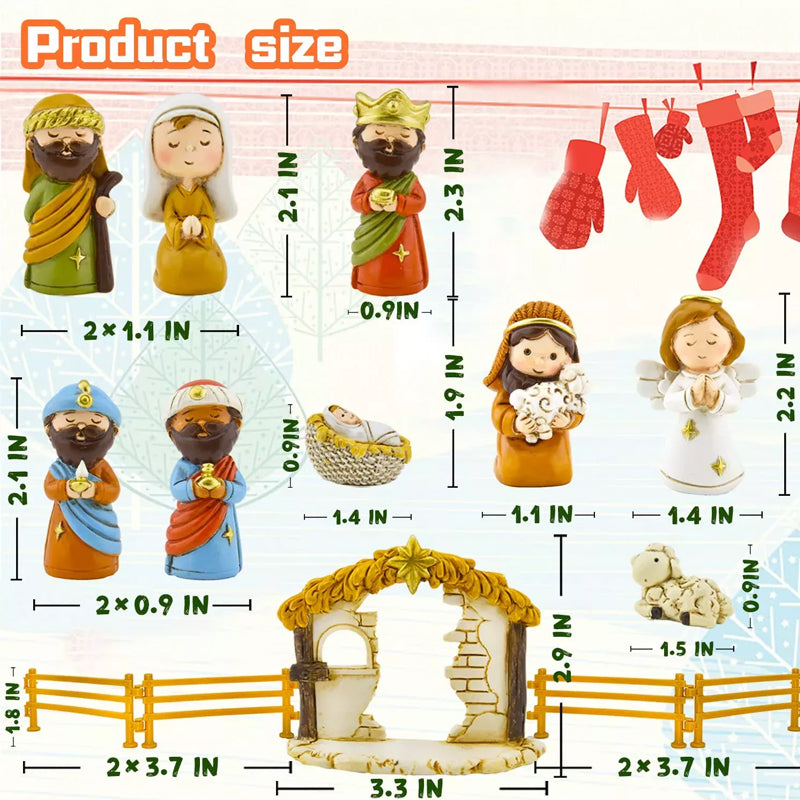 Calendrier de l'Avent Crèche de Noël - Pour une expérience de Noël magique