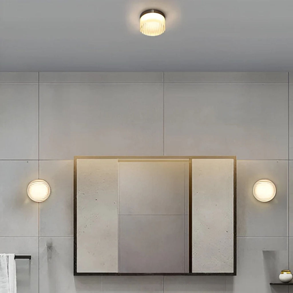 Applique LED ronde pour escaliers