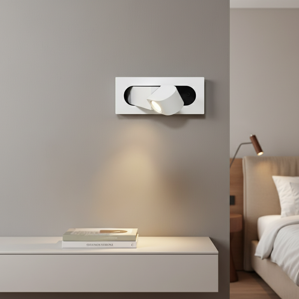 Applique Murale Moderne Réglable pour Chevet & Lumière de Lecture