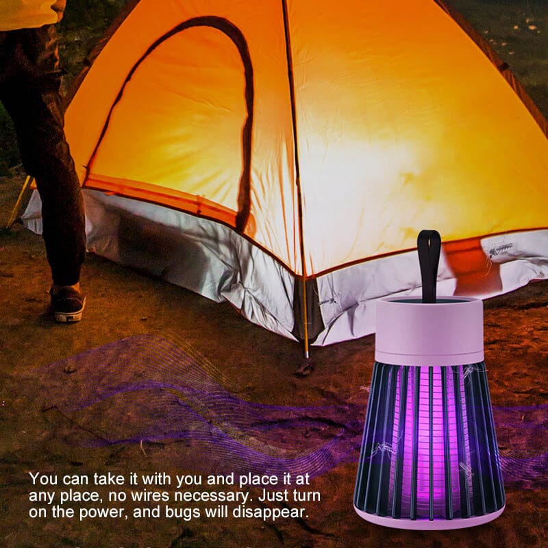 🦟Lampe piège à moustiques et mouches rechargeable par USB🚫