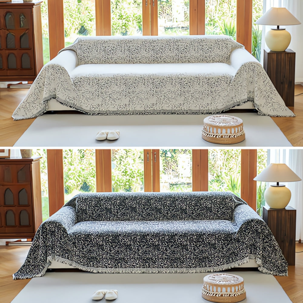 Housse de Canapé Réversible Nordic Speckle