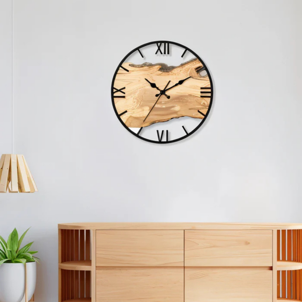 Horloge Murale Moderne au Style Minimal Hoopie