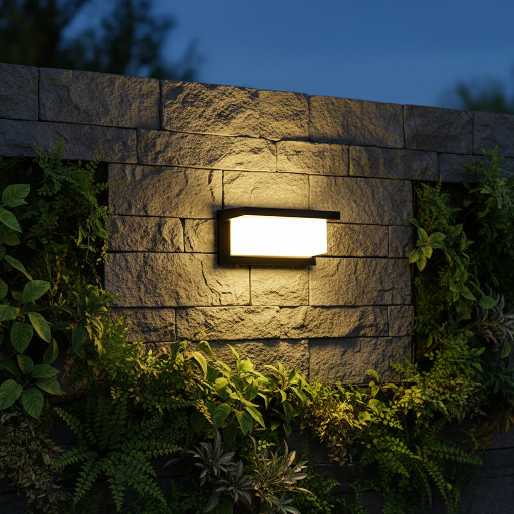 Lumière Murale Extérieure Moderne - Lanternes LED Étanches pour Jardin et Porche