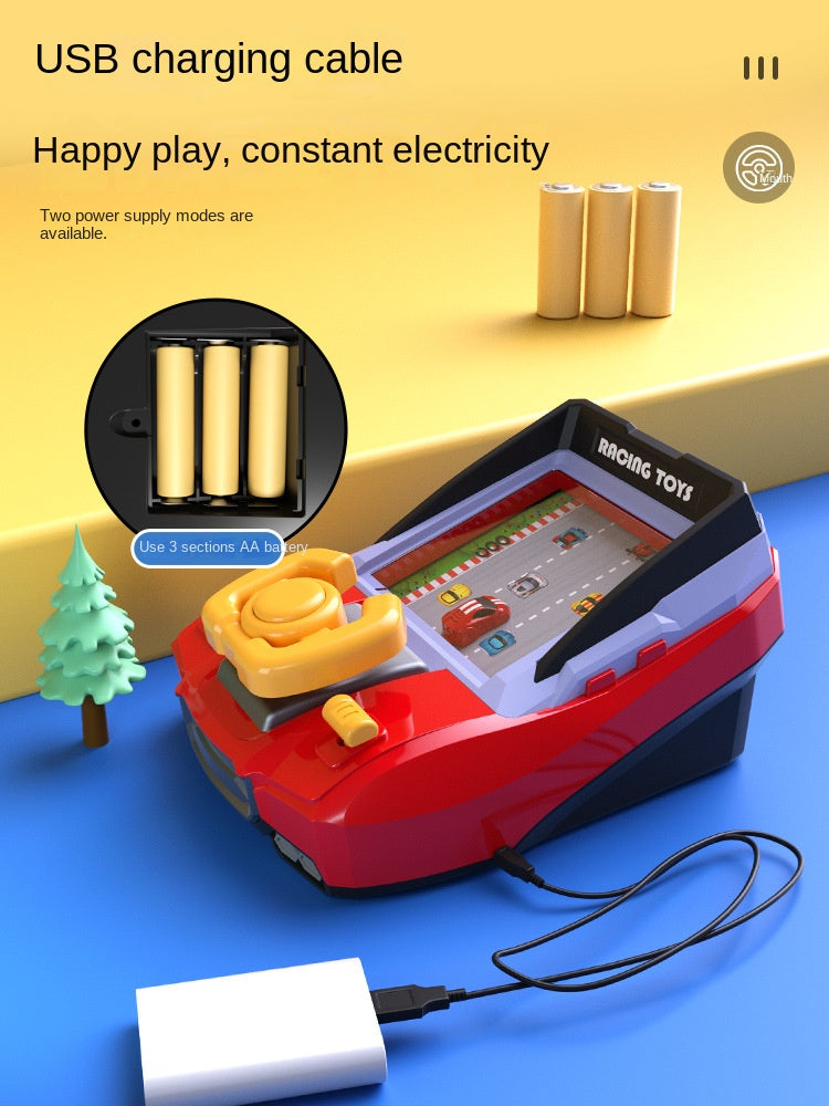 Jeu de Course pour Enfants - Jouet Interactif avec Volant