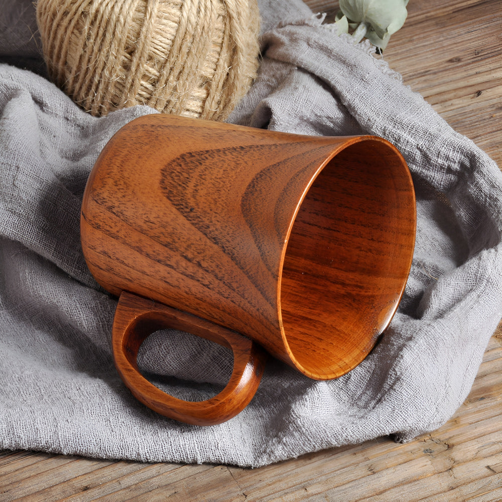 Mug en Bois de Style Japonais Rustique
