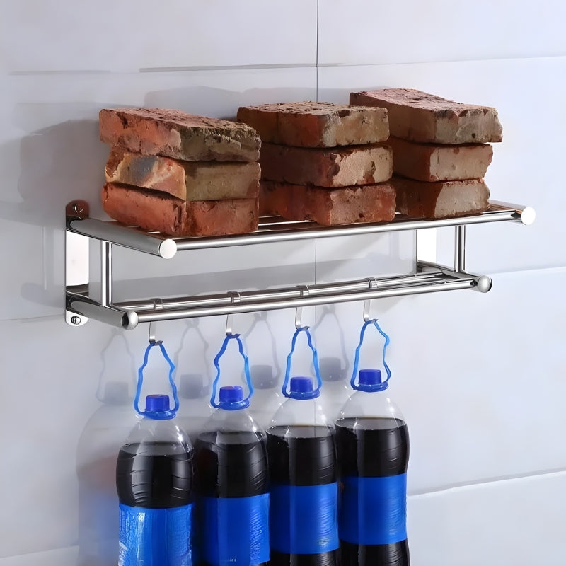 Porte-serviettes en acier inoxydable élégant - AeroRack