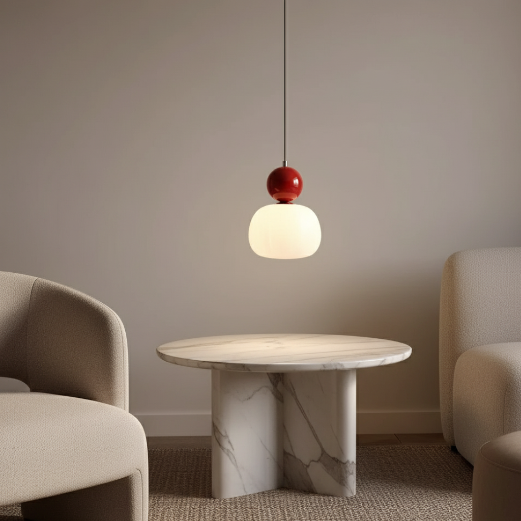 Collection Opaline | Éclairage Suspendu de Cuisine au Design Ludique pour Intérieurs Modernes