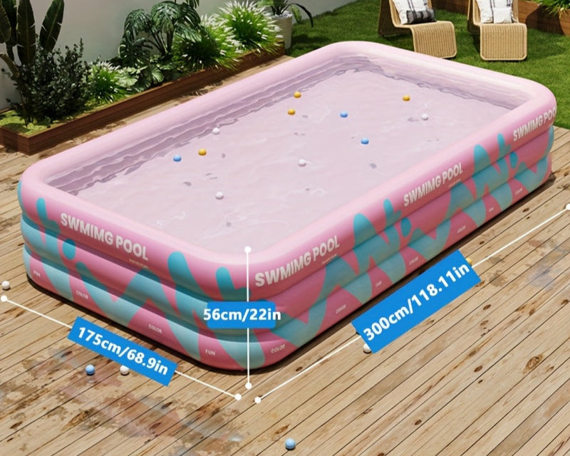 Jouet Gonflable de Piscine pour le Jardin – PVC Durable, Parfait pour les Fêtes d'Été et les Moments en Famille