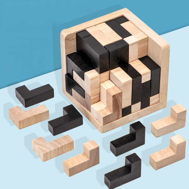 Jeu de réflexion en bois