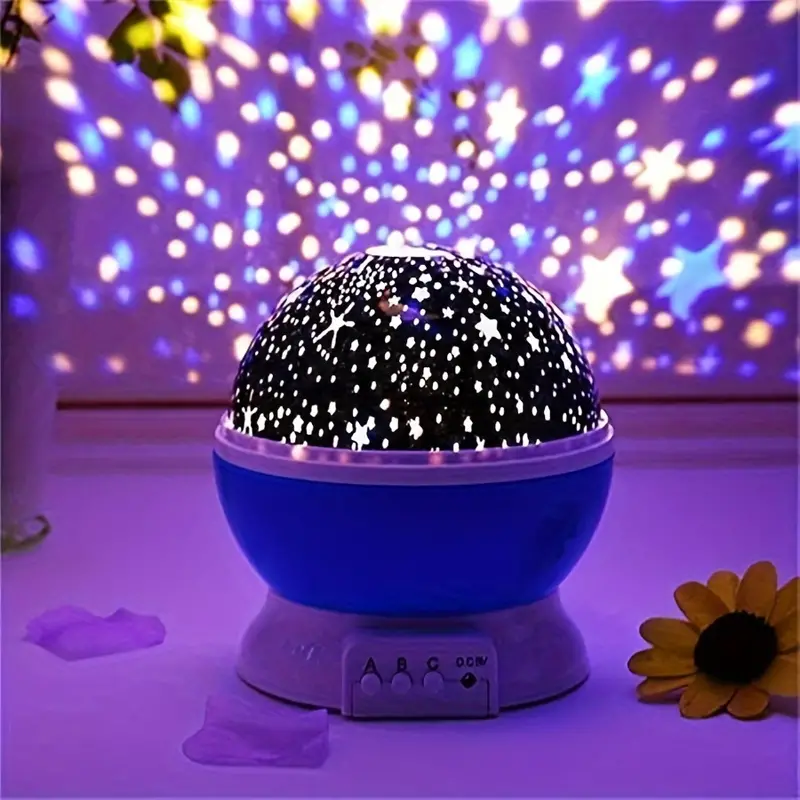 Lumière Nocturne Étoilée Envoûtante – Magie dans la Chambre d’Enfant