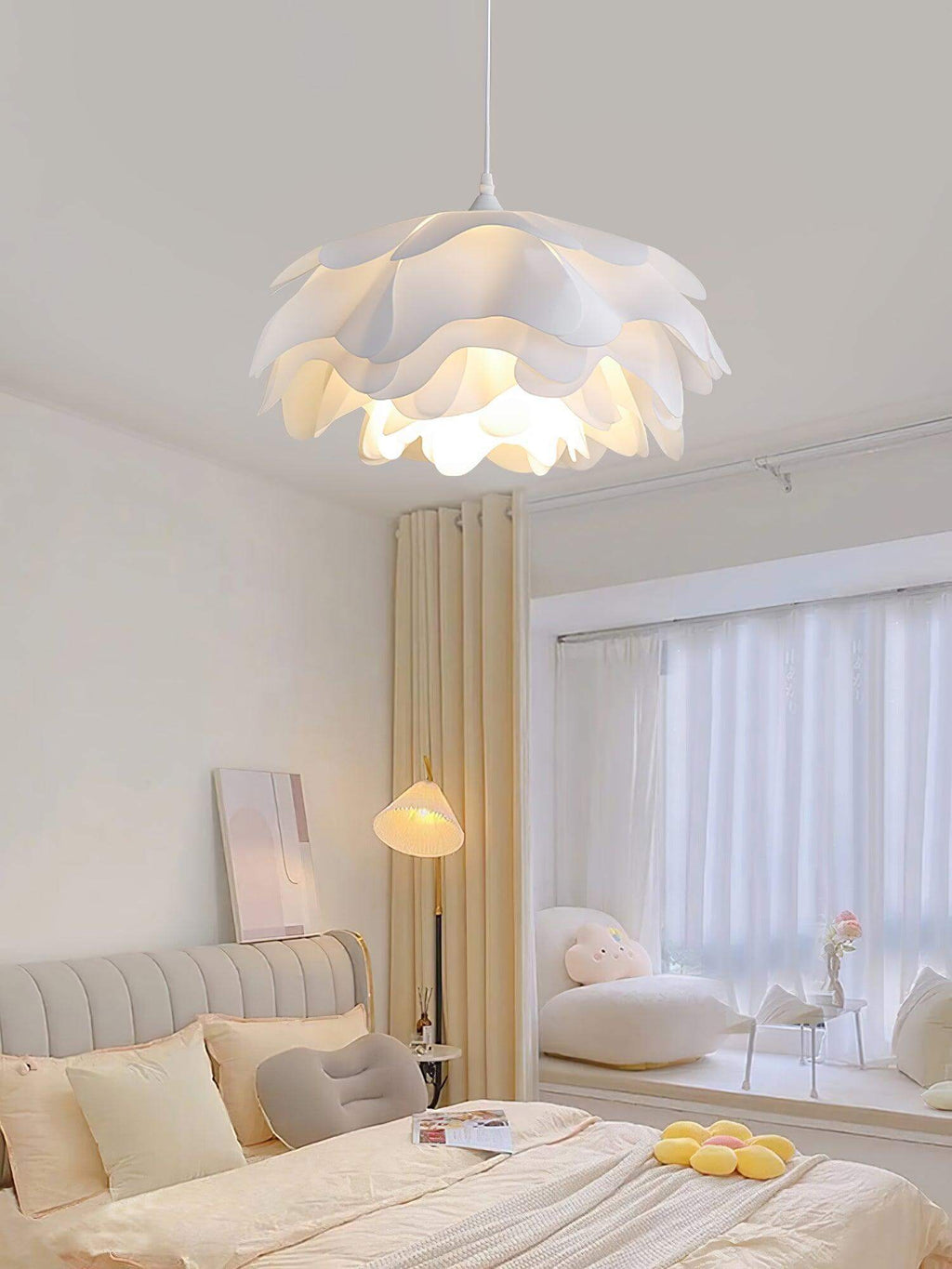 Lampe Pendante en Forme de Fleur