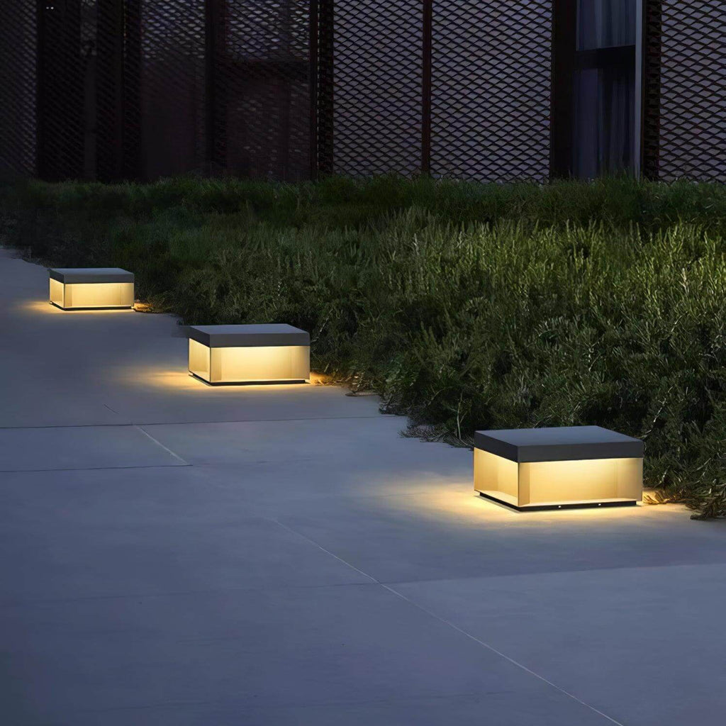 Lampe de Poste Solaire d'Extérieur - Étanche IP65