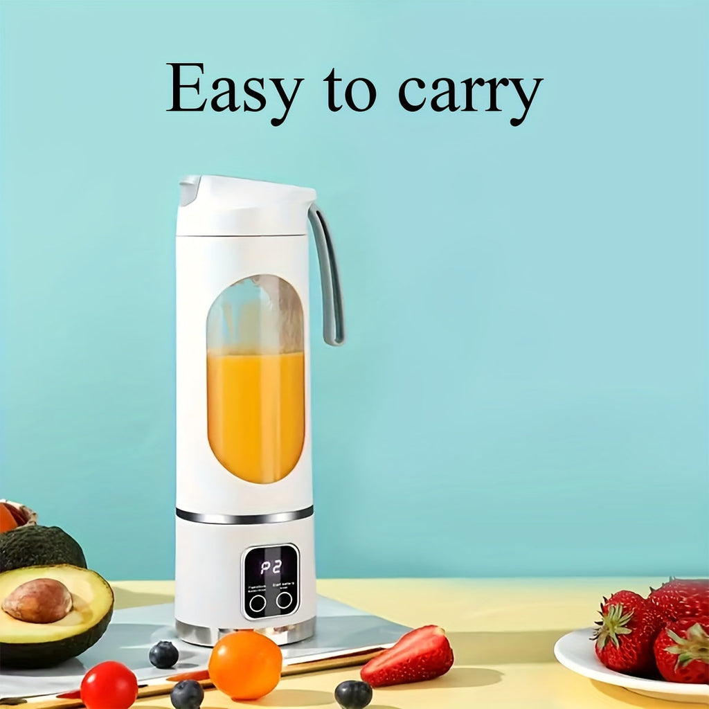 Mixeur et Extracteur de Jus USB Portable – Facile à nettoyer, parfait pour les boissons aux fruits et légumes, milkshakes, capacité de 10,14 oz à 16,91 oz