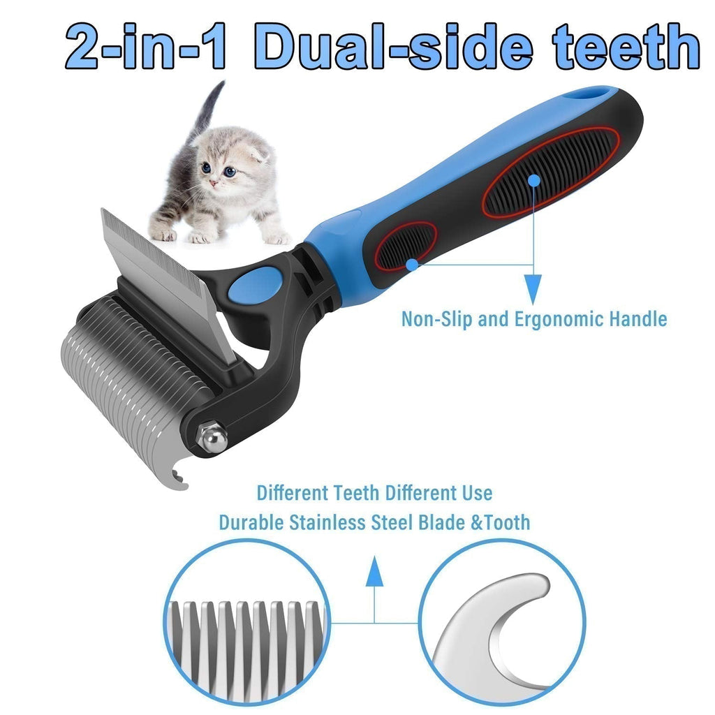 SOFTPAW – Peigne démêlant pour animaux de compagnie pour un toilettage doux et efficace