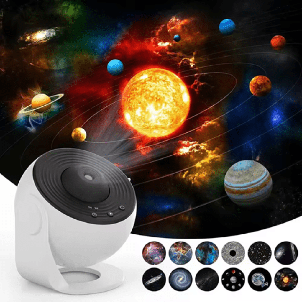 GALAXYSKY – Projecteur HD de ciel étoilé avec 13 disques de galaxie