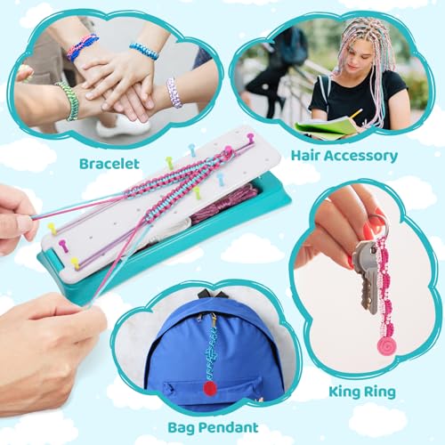 1+1 GRATUIT | Twislet™ | Kit de tressage DIY pour bracelets et bijoux | Kit créatif pour enfants et adultes
