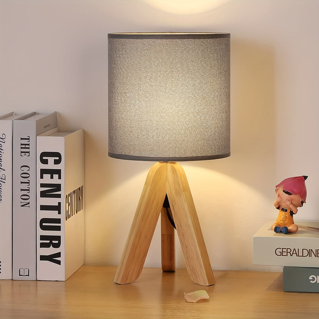 Lampe Tripod en Style Naturel - Pour un Éclairage Chaud et Moderne