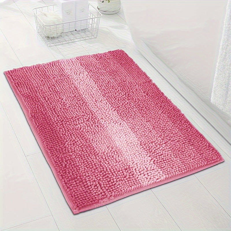 Tapis de Bain en Chenille – Luxe et Confort pour Salle de Bain et Entrée