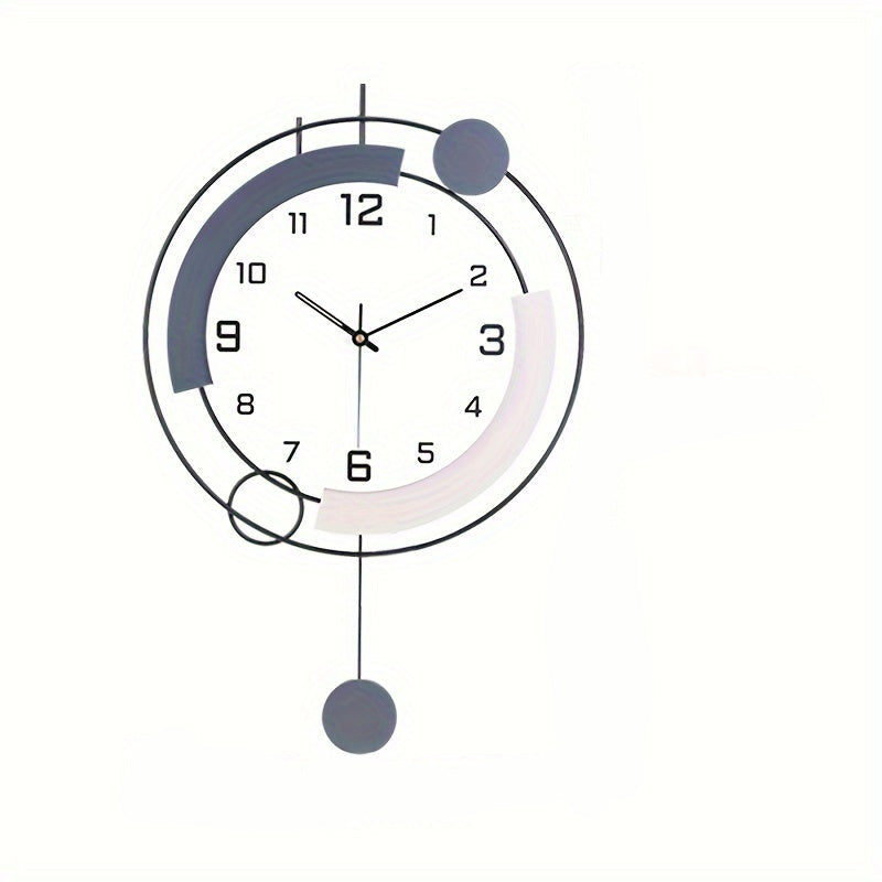 AURA - Horloge de Salon Élégante avec Accent de Design Simple