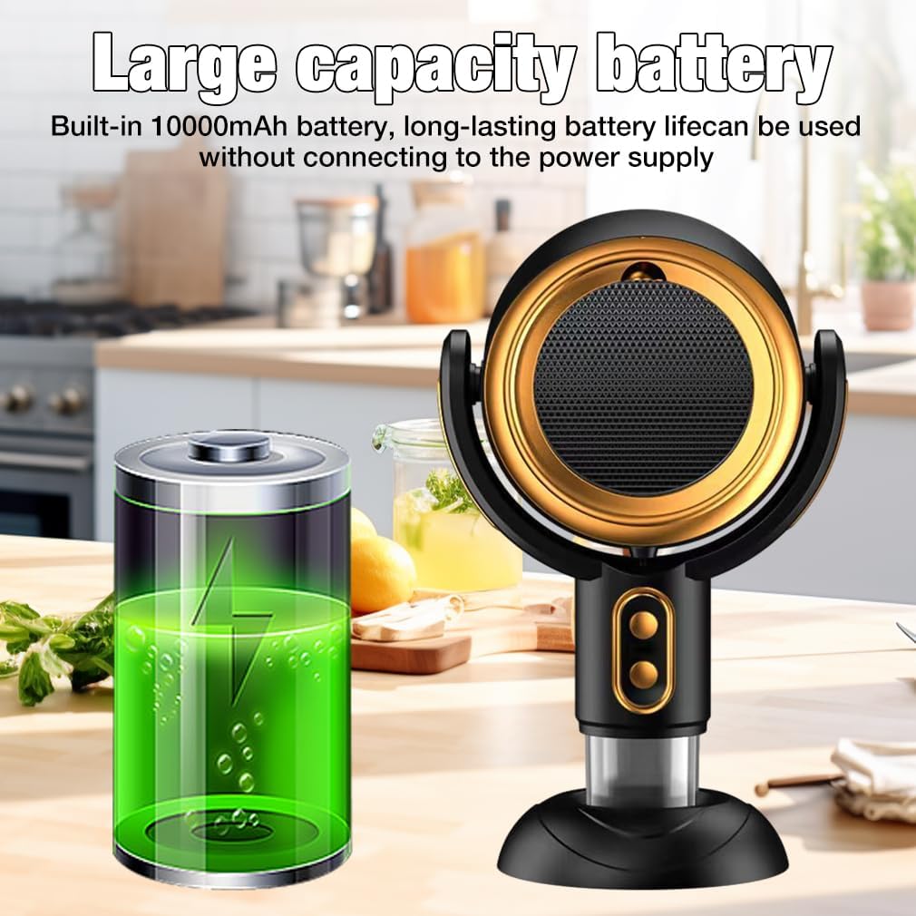 AetherVent™ | Hotte portable | Hotte de cuisine puissante et rechargeable | Idéale pour chaque espace et besoin de cuisson