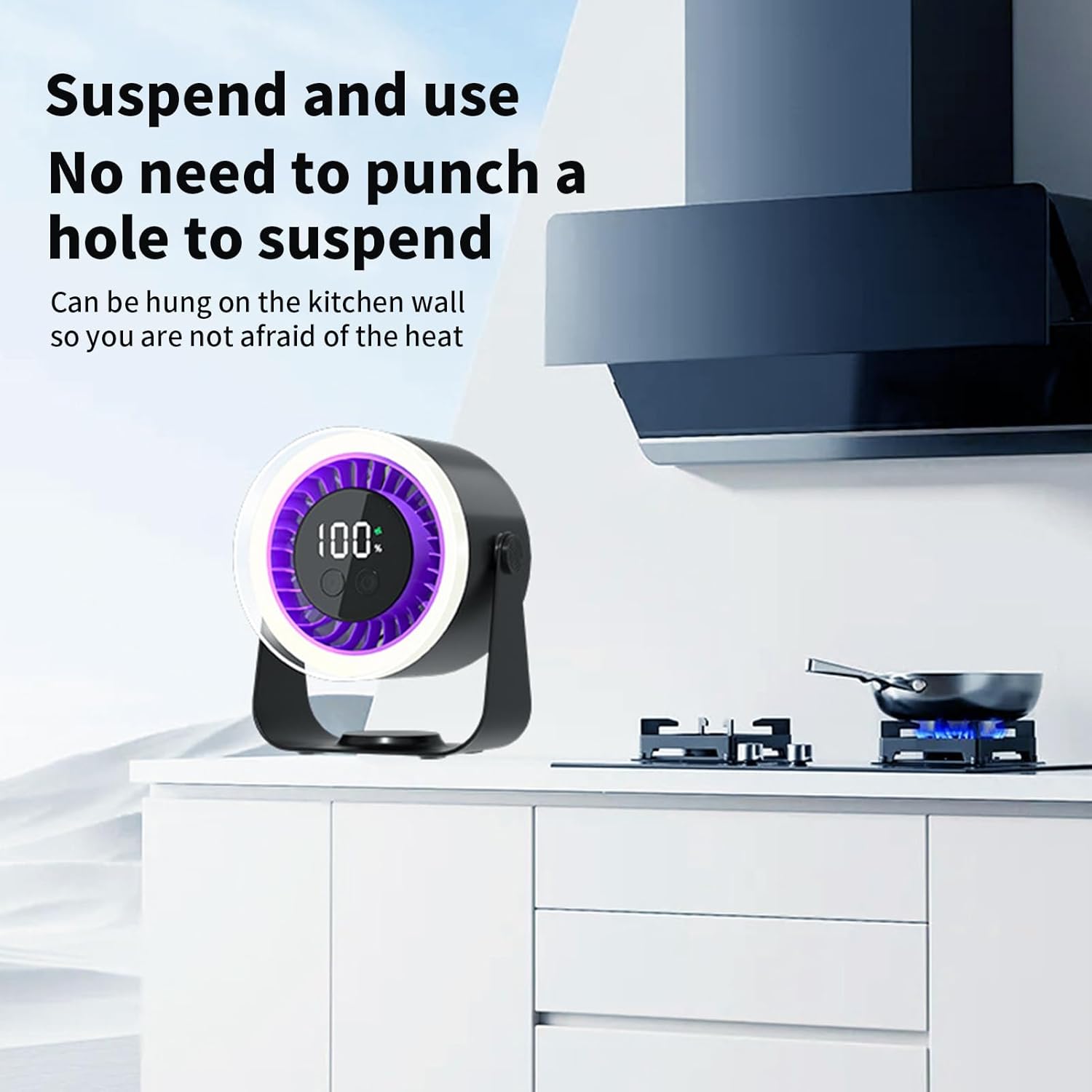 Ventilateur de bureau silencieux – Auralis