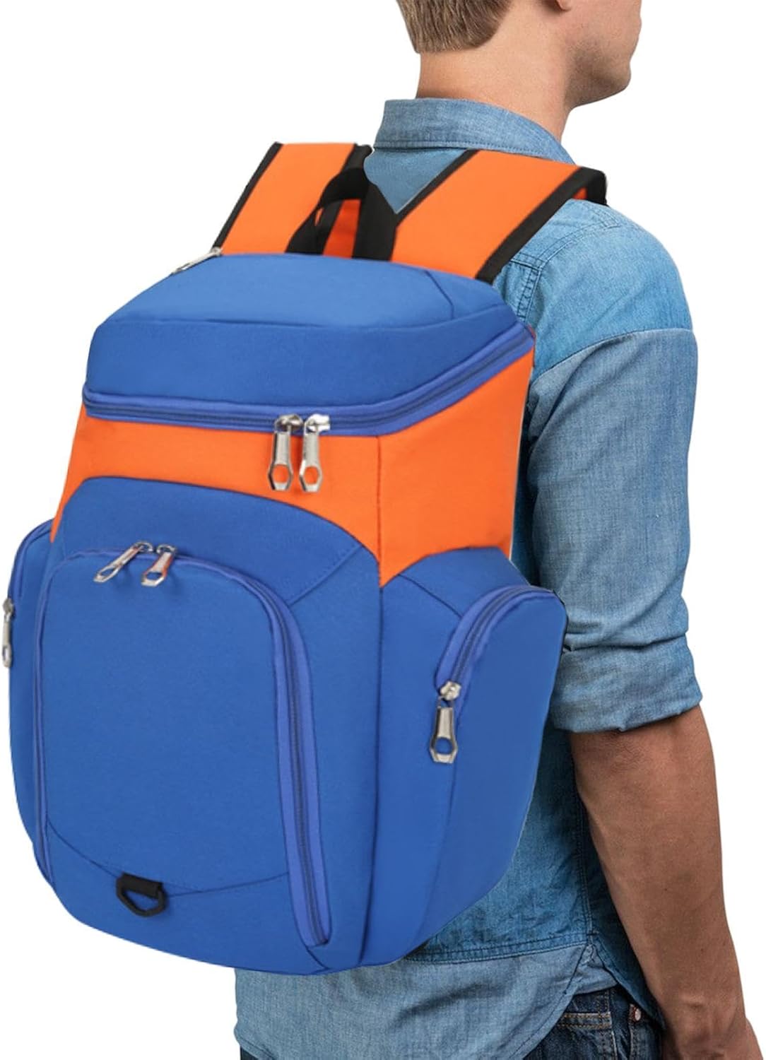 Sac de basketball pour hommes – Grand sac de sport 30L avec fond imperméable – Draycor