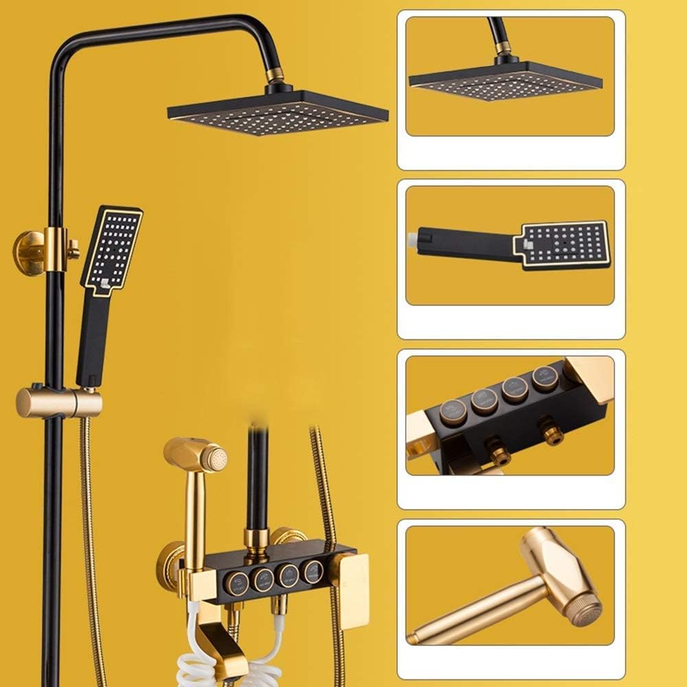 VintageRain – Ensemble de douche antique avec douche pluie