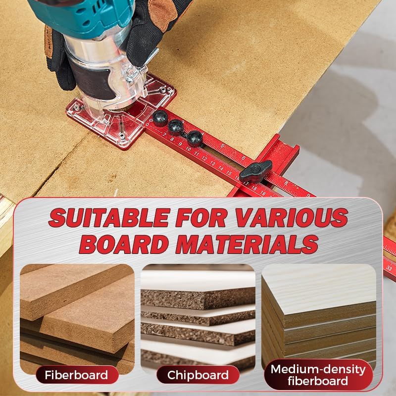 WoodMate™ | Guide de fraisage 3-en-1 pour un travail du bois précis