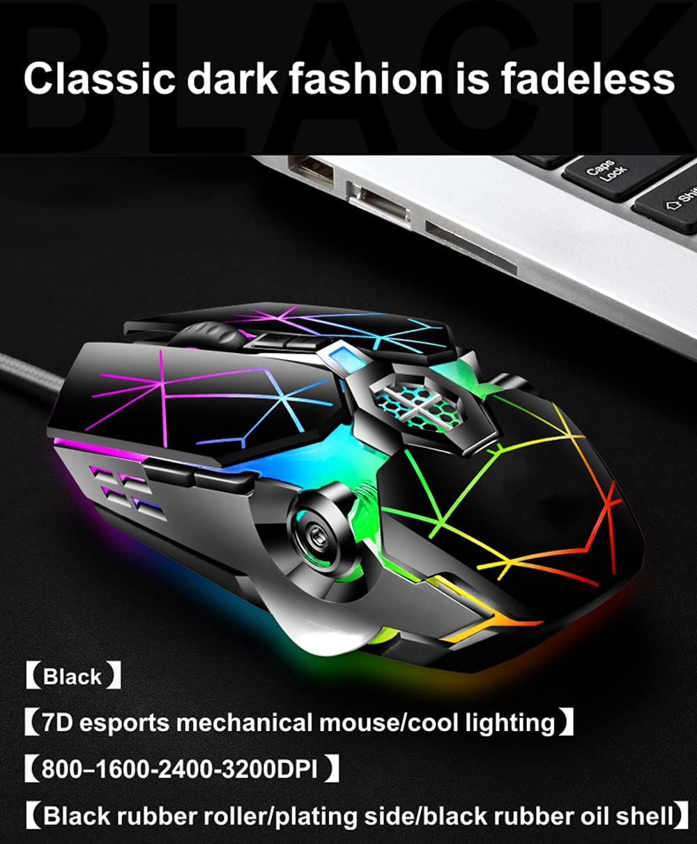 Clavier mécanique de jeu 87 touches avec rétroéclairage RGB et interrupteurs bleus