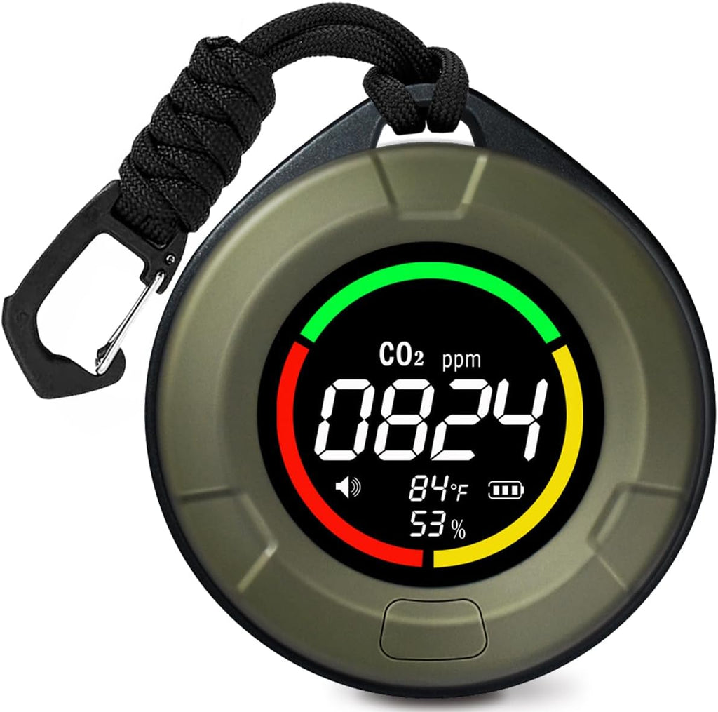 Détecteur portable de CO2 – Aervent