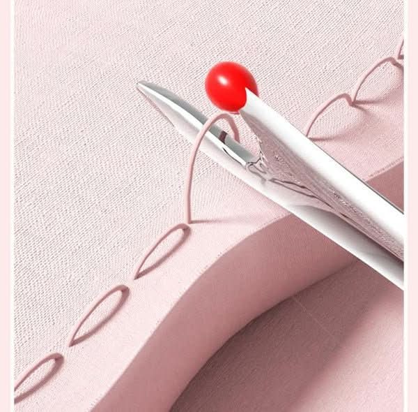 Outil de couture 2-en-1 – Enfile-aiguille pratique et découd-vite (x2)