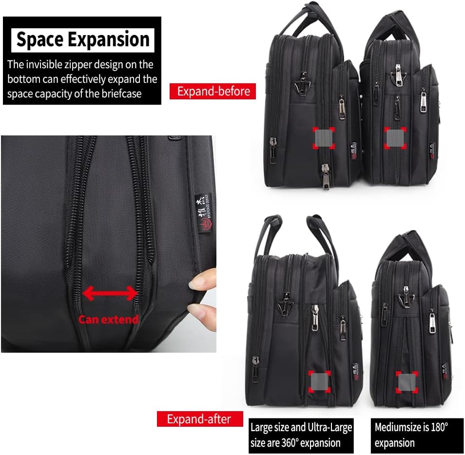Sacoche en toile pour ordinateur portable et affaires pour hommes
