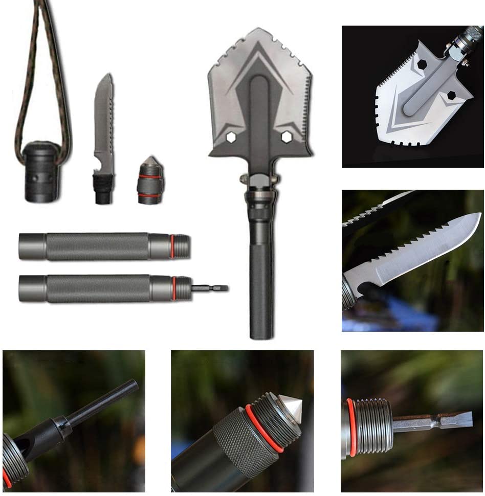 Pelle Multifonctionnelle Tout-en-Un – Pour des activités de plein air aventureuses