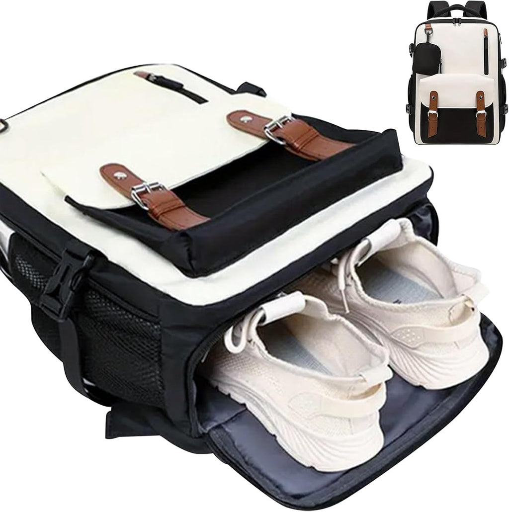 Sac à dos de voyage à grande capacité, imperméable et extensible – Elorio