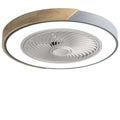 Ventilateur de plafond moderne sans pales avec lumière LED et télécommande
