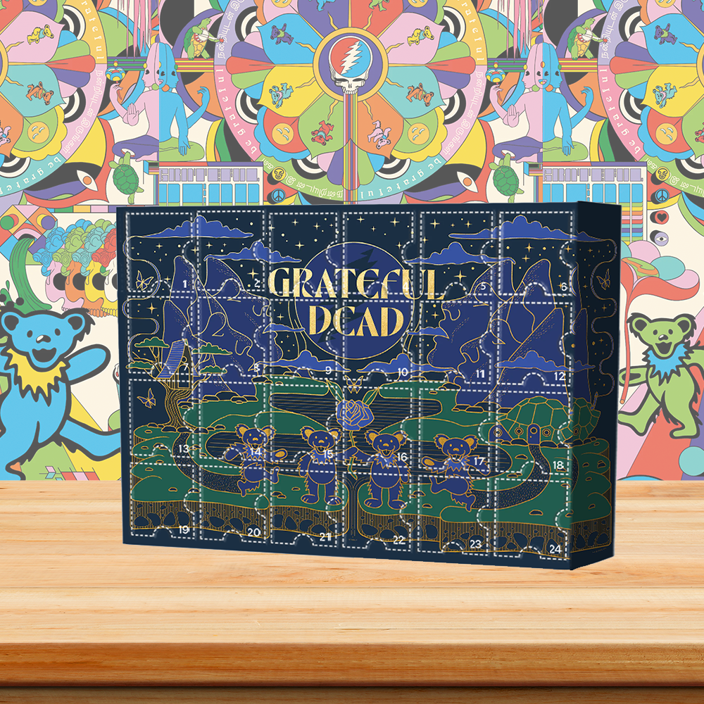 Calendrier de l'Avent Grateful Dead - 24 Cadeaux à l'intérieur